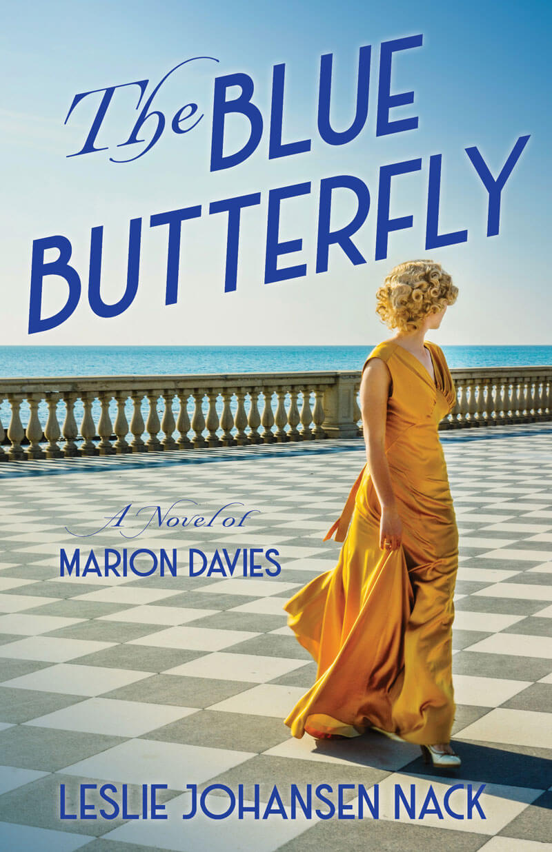 Cover Image of The Blue Butterfly, A Novel of Marion Davies