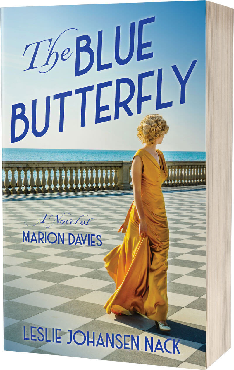 Cover Image of The Blue Butterfly, A Novel of Marion Davies